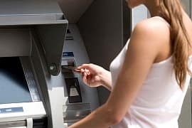 Комиссия за снятие денег в банкомате с карты Газпромбанка